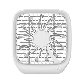 Вентилятор портативный Baseus Foldable Vehicle-mounted Backseat Fan белый