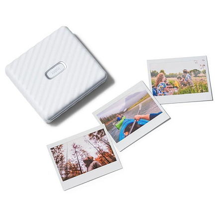 Фотопринтер Fujifilm Instax Link Wide белый