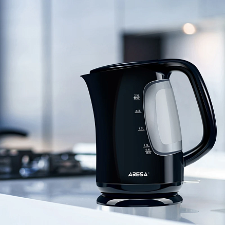 Электрочайник Aresa AR-3455 2,5 л черный