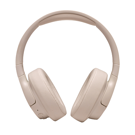 Наушники беспроводные Bluetooth JBL Tune 760NC полноразмерные с микрофоном и активным шумоподавлением бежевые