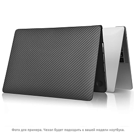 Чехол для Apple MacBook Pro 13 Touch Bar A1706, A1989, A2159, A2251, A2289, A2338, Pro 13 A1708 пластиковый тонкий WiWU iKavlar черный