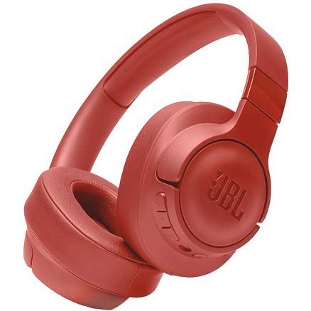 Наушники беспроводные Bluetooth JBL Tune 750NC полноразмерные с микрофоном и активным шумоподавлением коралл