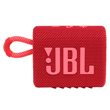 Портативная колонка JBL Go 3 с защитой от воды красная