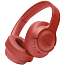 Наушники беспроводные Bluetooth JBL Tune 750NC полноразмерные с микрофоном и активным шумоподавлением коралл