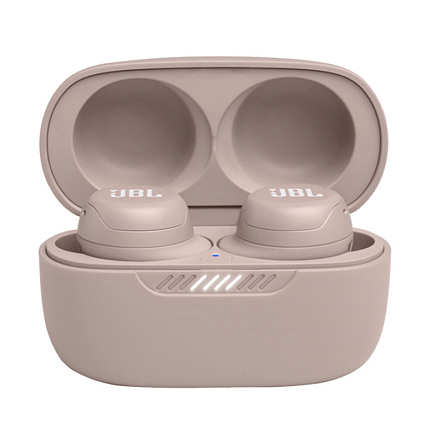 Наушники TWS беспроводные JBL Live Free NC вакуумные с микрофоном и активным шумоподавлением бледно-розовые