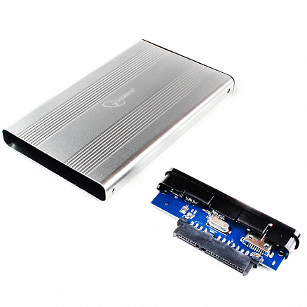 Корпус для внешнего жесткого диска 2.5 дюйма USB 3.0 Gembird EE2-U3S-5-S серебристый