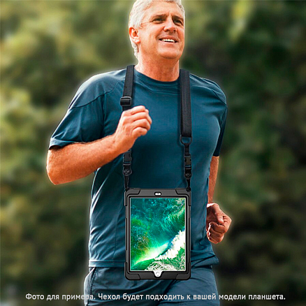 Чехол для Samsung Galaxy Tab A 10.1 (2019) T515, T510 гибридный Nova Hybrid черный
