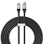 Кабель Baseus CoolPlay Series USB Type-C - Lightning (1 м, черный)