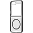 Чехол для Samsung Galaxy Z Flip 7 гибридный uBear Cloud Mag Case прозрачно-черный