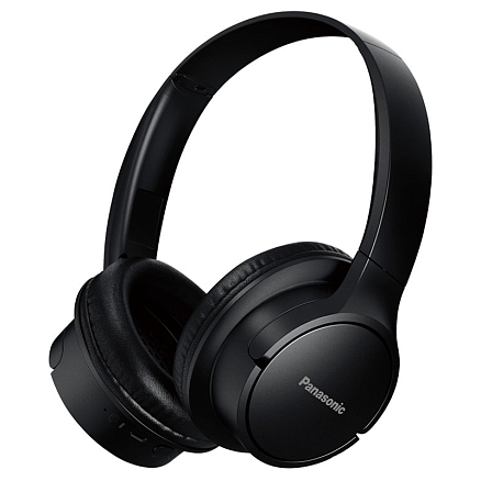 Наушники беспроводные Bluetooth Panasonic RB-HF520BGEK полноразмерные с микрофоном черные