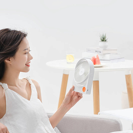 Вентилятор портативный настольный Baseus Serenity Fan Pro белый