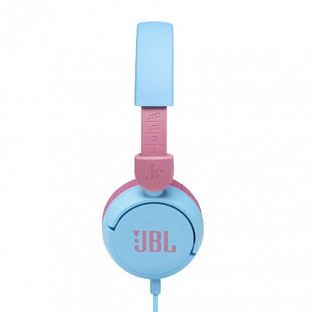 Наушники для детей JBL JR310 накладные складные розово-голубые