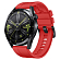 Ремешок-браслет для Huawei Watch GT 3 42 мм силиконовый Hurtel красный