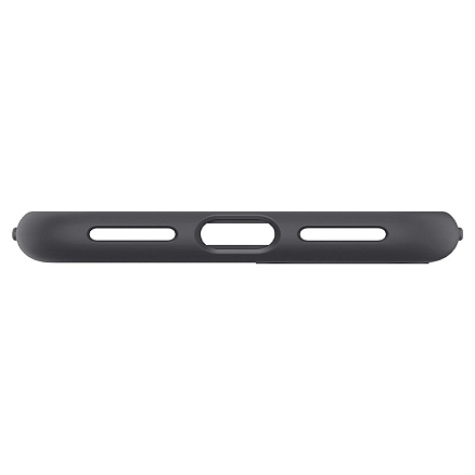 Чехол для iPhone 7, 8, SE 2020, SE 2022 силиконовый Spigen Silicone Fit черный