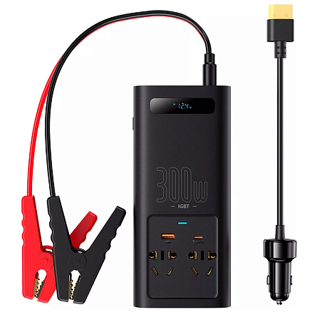 Инвертор напряжения 300W Baseus CGNB010101 черный