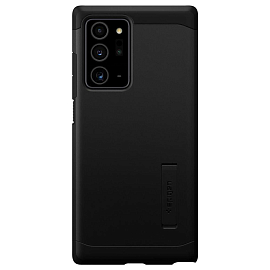 Чехол для Samsung Galaxy Note 20 Ultra гибридный для экстремальной защиты Spigen SGP Tough Armor черный