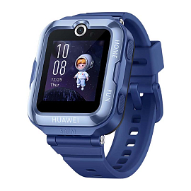 Детские умные часы с GPS и Wi-Fi трекером Huawei Watch Kids 4 Pro синие