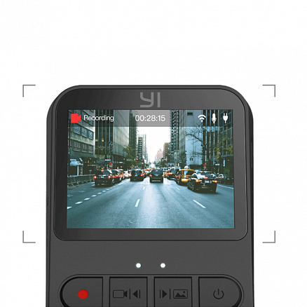 Видеорегистратор Xiaomi YI Mini Dash Camera черный
