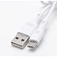Кабель USB - MicroUSB для зарядки 1 м 2.1A Digitalpart MC-60 белый