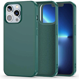 Чехол для iPhone 14 Pro силиконовый Tech-Protect Icon зеленый