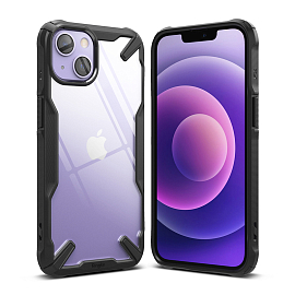 Чехол для iPhone 13 гибридный Ringke Fusion X черный