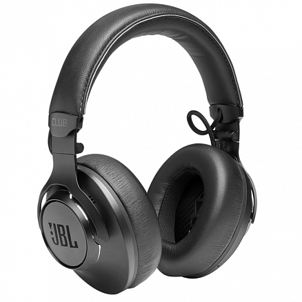 Наушники беспроводные Bluetooth JBL Club One полноразмерные с микрофоном и активным шумоподавлением черные