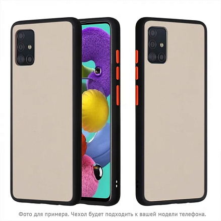 Чехол для Huawei P smart 2021 силиконовый CASE Acrylic черный