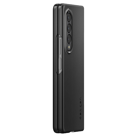 Чехол для Samsung Galaxy Z Fold 3 пластиковый ультратонкий Spigen Air Skin черный