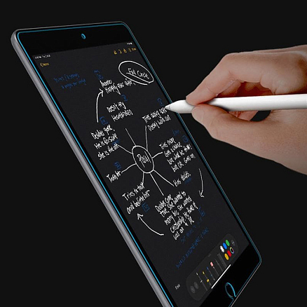 Защитное стекло для iPad 10.2 2020, iPad 10.2 2021 на экран Spigen Glas.TR Slim HD прозрачное