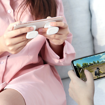 Попсокет (держатель) для телефона Baseus SUMQN-02 белый