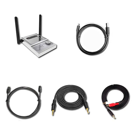 Bluetooth аудио адаптер (ресивер + трансмиттер) SPDIF Toslink + 3,5 мм и разъем для MicroSD aptX Comfast CF-Y20 V5.0