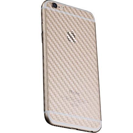 Пленка защитная на заднюю крышку карбоновая для iPhone 6 Plus, 6S Plus