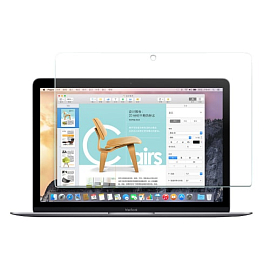 Защитное стекло для Apple MacBook 12 A1534 на экран противоударное