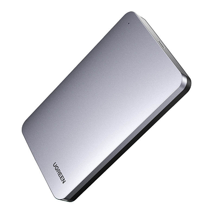 Корпус для внешнего жесткого диска Type-C 3.1 Gen2 (6 Gbps) Ugreen CM300 серый