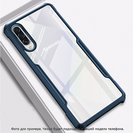 Чехол для Huawei Y5p гибридный Rzants Beetle синий