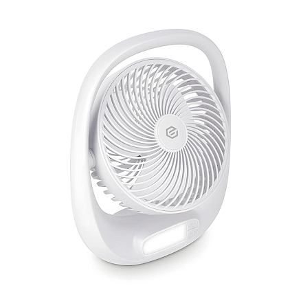 Вентилятор портативный настольный Evolution AirLeaf AL-101 белый