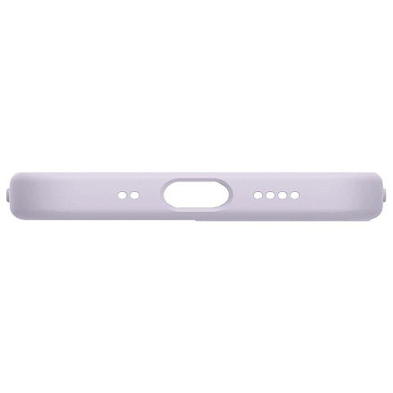 Чехол для iPhone 12 Mini силиконовый Spigen Cyrill Silicone сиреневый