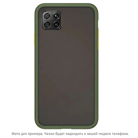 Чехол для Huawei P40 силиконовый CASE Acrylic салатовый