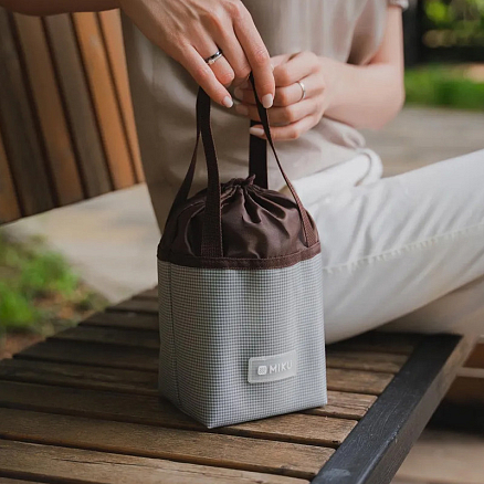 Термос для еды Miku TH-FD-780 780 мл серый