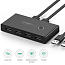 USB 2.0 переключатель 2x4 порта (2 USB входа на 4 USB выхода) Ugreen US216 черный