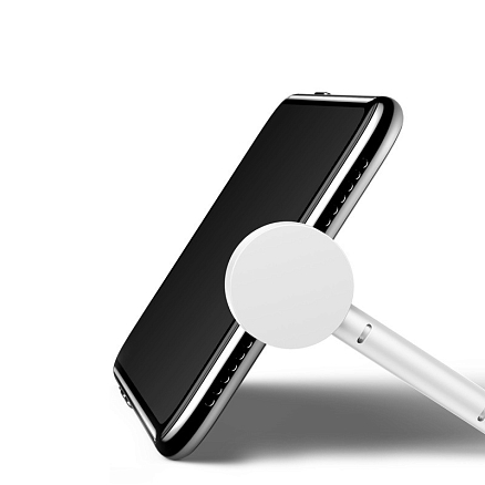 Кабель USB - Lightning для зарядки iPhone 1 м 2.1А с угловым штекером Baseus Maruko белый