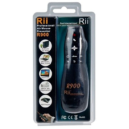 Презентер (пульт для презентаций)  Rii Mini R900 с лазерной указкой