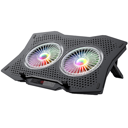 Подставка для ноутбука до 17 дюймов охлаждающая Havit F2072 черная