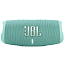 Портативная колонка JBL Charge 5 с защитой от воды и аккумулятором для телефона на 7500мАч бирюзовая