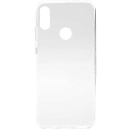 Чехол для Huawei Y6 2019, Honor 8A силиконовый Volare Rosso Clear прозрачный