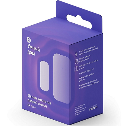 Датчик открытия окна или двери Яндекс YNDX-00520 белый