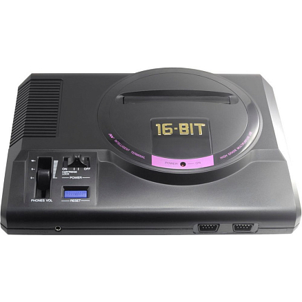 Игровая приставка Retro Genesis Sega HD Ultra 16Bit 150 игр с двумя беспроводными геймпадами черная