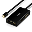 Переходник Mini DisplayPort - HDMI, VGA, DVI-I длина 14,5 см Ugreen MD114 черный