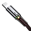 Кабель USB - Lightning для зарядки iPhone 1 м 2.4A с автоотключением плетеный Baseus C-shaped черный