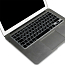 Накладка на клавиатуру защитная для Apple MacBook Air 13 A1466, A1369, Pro 13 A1278, Pro 15 A1260, A1226, A1211 EU (русские буквы) черная